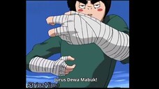 Jet Lee di anime : Jurus mabuk rock Lee !?   rock Lee vs kimimaru