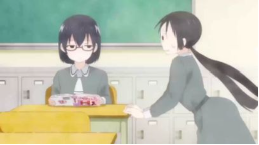 Shot on iPhone meme but it's anime