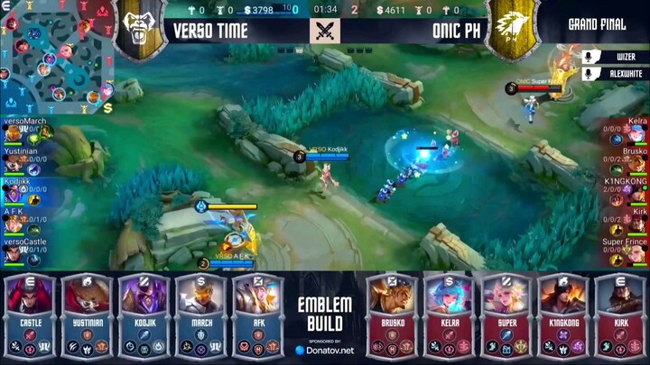 Onic Ph Vs Verso Time Game 2 Grand Finals MLBB Winter Is Coming