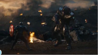 Captain America vs Thanos Fight Scene  Captain America Lifts Mjolnir  #filmhay