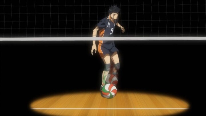 Kageyama's second attack!