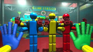 I Met 3 Players in Game Station [Poppy Playtime Chapter 2]