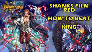 Gameplay Shanks ,How To Beat KING | One Piece Bounty Rush