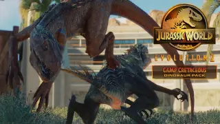 SCORPIOS REX vs INDORAPTOR �� FIGHT CLUB - Jurassic World Evolution 2 [4K60FPS]