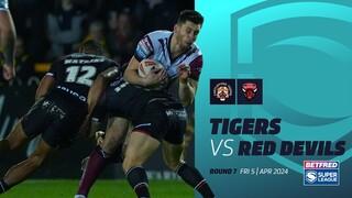 Highlights | Castleford Tigers v Salford Red Devils | 2024 Betfred Super League, Round 7