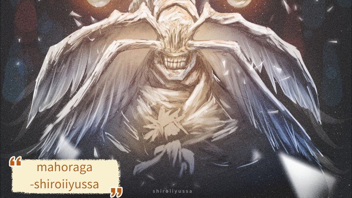illustration making[ mahoraga jujutsu kaisen] shiroiiyussa