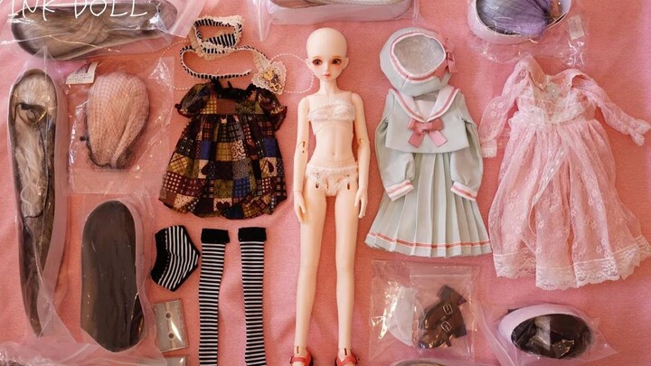 【BJD】MYOU Dilia’s immersive unboxing and outfit change—her mint-green uniform is both elegant and ad