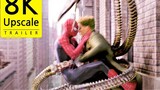 [8K] 2004 "Spider-Man 2" Bank Wars: Peter Parker vs. Dr. Octopus | Enhanced version of AI restoratio