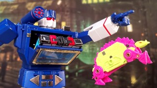 [Stop-motion animation] Soundwave also plays these two tapes? RP Soundwave Stop-motion Animation