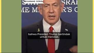 Perdana Menteri Israel, Benjamin Netanyahu, mengucapkan selamat kepada Presiden Amerika Serikat, Don