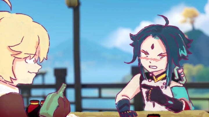 [Genshin Impact /Fan-Made] English Dub Fun – Zhongli’s Invitation Event