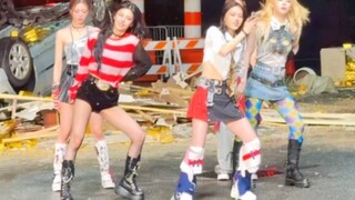 ITZY 'GOLD'舞蹈版幕后合体帅气舞蹈cha！