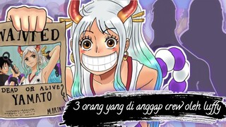 3 Orang Yang sudah Di Anggap Kru Oleh LUFFY ,No 3 Kalian Sudah Menyangka