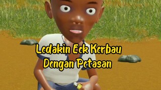 Bocillabil main petasan di eek kerbau