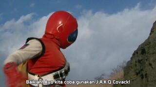 J.A.K.Q Dengekitai vs. Goranger (Subtile Bahasa)