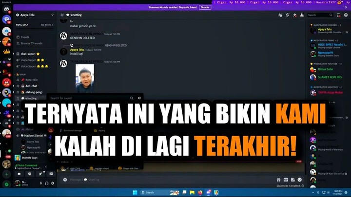 🔥 TERNYATA INI YANG BIKIN KAMI KALAH DI LAGA TERAKHIR!