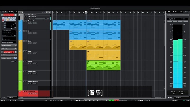 How To Make Piano Cinematic Music - Cubase Tutorial