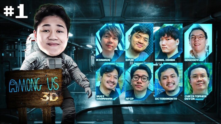 KITA CARI SIAPA YANG SUKA BOHONG DI PERTEMANAN INI - Among Us 3D Indonesia Part