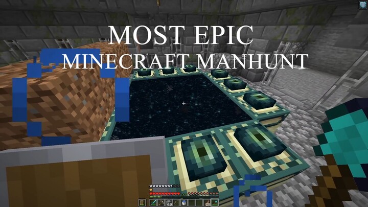 Minecraft Speedrunner VS 3 Hunters