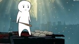 【沙雕动画】黑魂猛男与萌新玩艾尔登法环对比！！！
