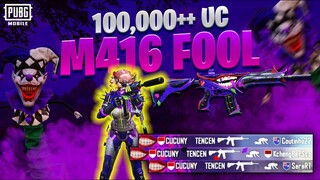 REVIEW M4 THE FOOL SENJATA YANG BISA RUBAH MUSUH JADI KOTAK BADUT! - PUBG MOBILE