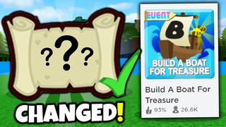 *NEW* UPDATE CHANGED this QUEST!! | Build a boat for Treasure ROBLOX