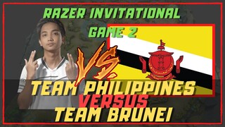 TEAM PHILIPPINES VS TEAM BRUNEI | RAZER INVITATIONAL | GAME 2