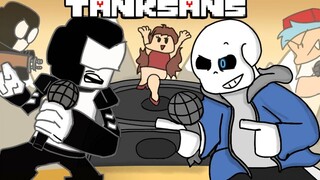 【官方双语】UGH - TANKMAN 对决 SANS 【FNF与UNDERTALE动画】