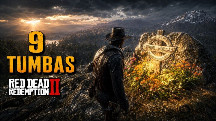 💀 LAS 9 TUMBAS de RDR2 | TODAS las UBICACIONES 🗺️ Guía 100%