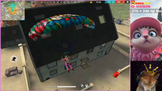 [Free Fire] Quẩy nát Rank Vàng đầu mùa với mp40