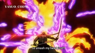 ZORO VS KAIDO FULL FIGHT 💜🔥🔥 | [AMV] FEARLESS💜💜