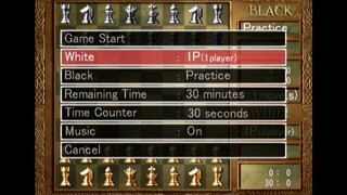 Chess Challenger (Europe) - PS2 (Expert level, P1 wins and CPU lose) DamonPS2 Emulator.