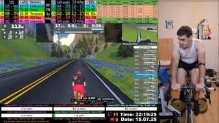 Zwift Cycling Workout 15.07.2025