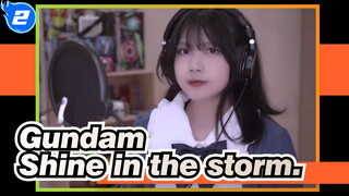 Gundam|Epic cover！【Gundam 08M】Shine in the storm._2