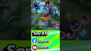ขนาดออกแทงค์ ❤ | Dyrroth Mobile legends #mlbb #mobilelegend #dyrroth #gameplay #shorts #sara9
