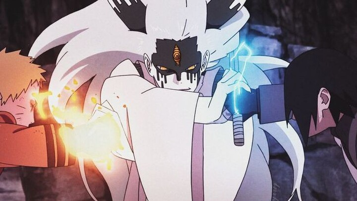 Naruto & Sasuke VS Momoshiki FULL FIGHT (Boruto)