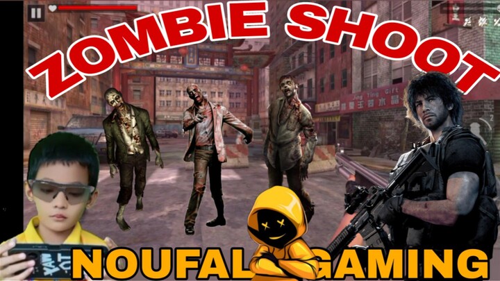 main game zombie shoot, bantai zombie yg mendekat