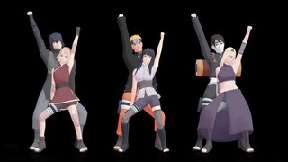 Con Calma【NARUTO MMD】NARUHINA*SASUSAKU*SAIINO