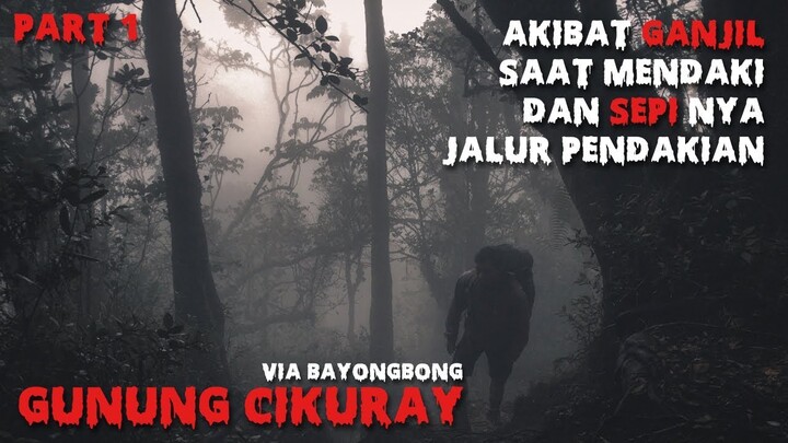 Kisah Mistis Pendakian Gunung Cikuray (JANGAN MENDAKI GANJIL) #PART1