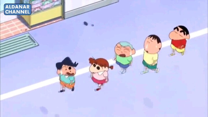 Crayon Shinchan - Berjalan Diatas Garis (Dub Indo)