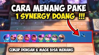 CARA MENANG PAKE 1 SYNERGY DOANG !! CUMA AKTIF EVOLUSI MAGE !! MAGIC CHESS COMBO TERBARU UPDATE 2022