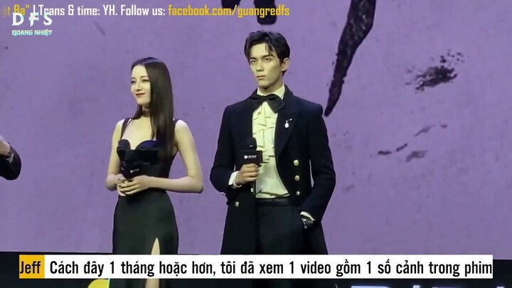 【VIETSUB】Địch Lệ Nhiệt Ba & Ngô Lỗi tuyên truyền Trường Ca Hành 迪丽热巴 吴磊《长歌行》台上采访 | 2.08.2020