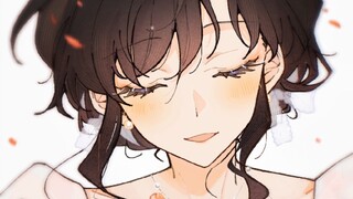 Mao Li Ransheng's birthday picture that received 20,000 likes on LOF/drawing process
