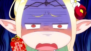 "After learning that his own witch was cheating, the useless elf couldn't hold back~"