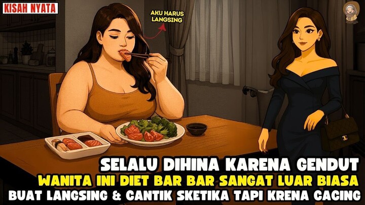 KARENA SUKA DIEJEKIN TEMAN TEMAN LIHAT DIA DIET KERAS & BGINI JADINYA  II SINETR