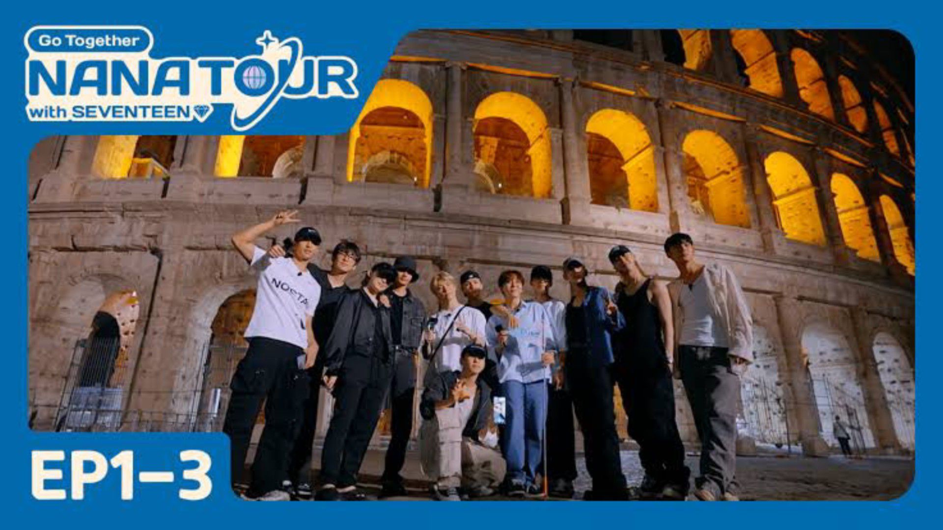 ENG SUB] NANA TOUR with SEVENTEEN EPISODE 1-3 - BiliBili