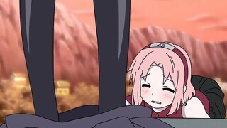 【อนิเมชั่น corngak Naruto】ใต้ขาสั้นคือ .... หมี! !
