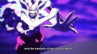 One Piece 1048 | Yamato releases Conqueror Haki and fights to the death with Kaido to help Luffy