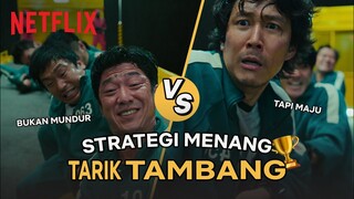 Tips Menang Tarik Tambang Untuk Pemula | Squid Game | Clip