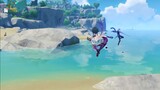 [Genshin Impact] Several interesting ways to play by Brother Hai! (Super Long Jump)
